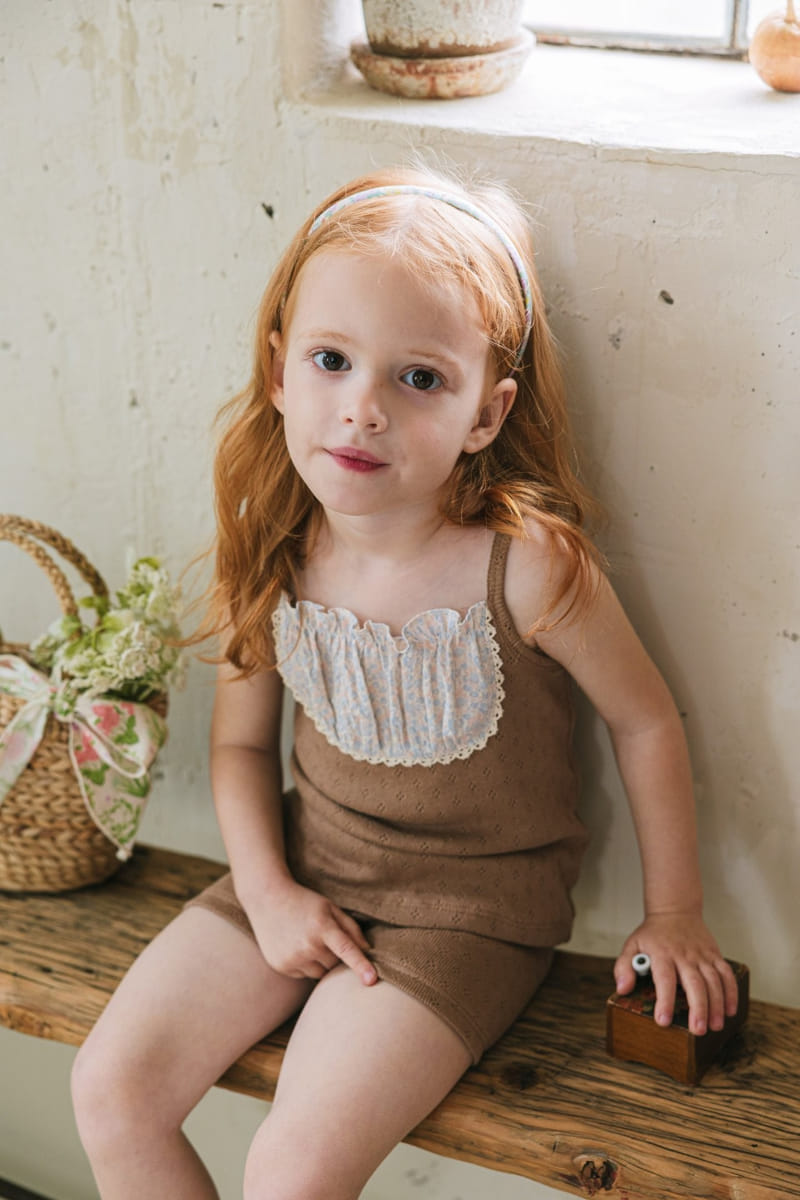 Flo - Korean Children Fashion - #magicofchildhood - Bon Bon Sleeveless Tee - 6