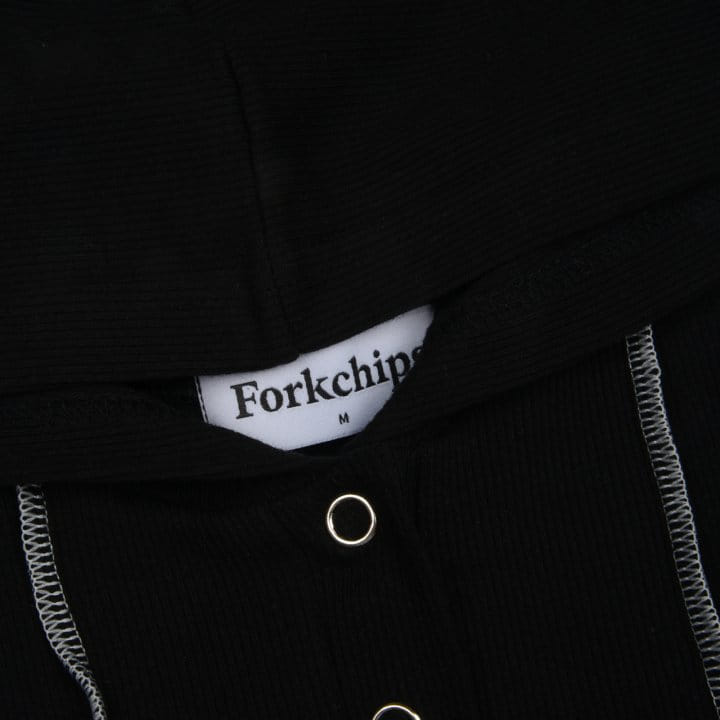 Fork Chips - Korean Children Fashion - #Kfashion4kids - Hoody Halter Sleeveless Tee - 11