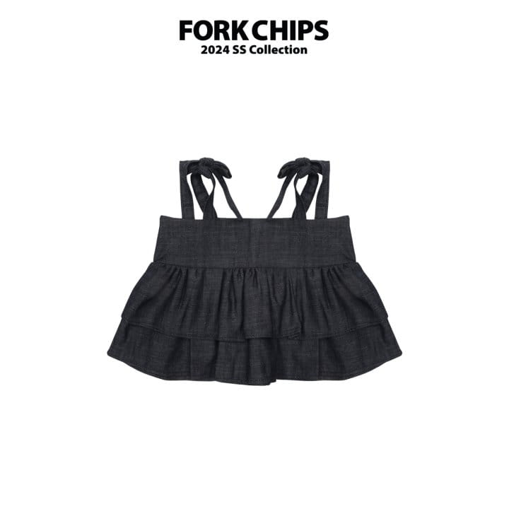 Fork Chips - Korean Children Fashion - #todddlerfashion - Scorn Hool Blouse - 2