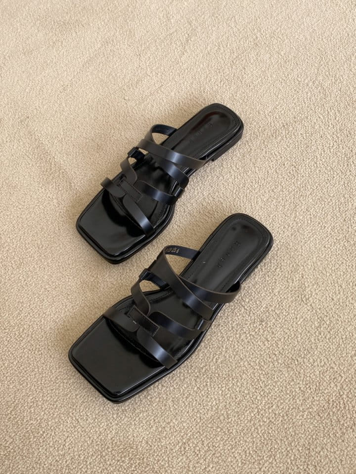 Golden Shoe - Korean Women Fashion - #momslook - 339 Slipper & Sandals - 5