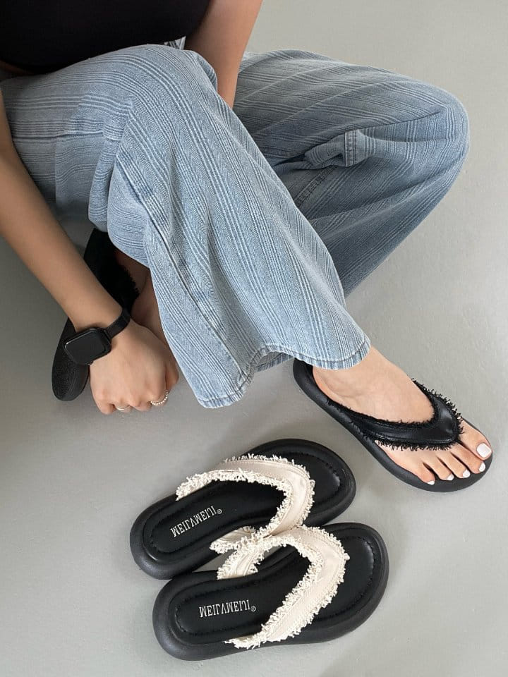 Golden Shoe - Korean Women Fashion - #momslook - 3608 Slipper & Sandals - 8