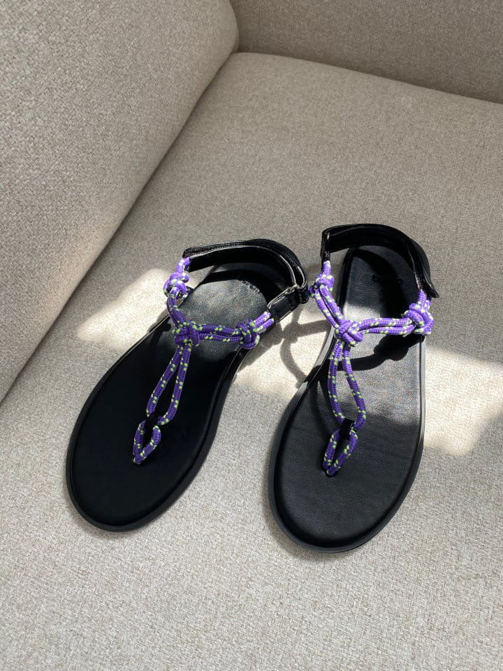 Golden Shoe - Korean Women Fashion - #momslook - 816 Slipper & Sandals - 6