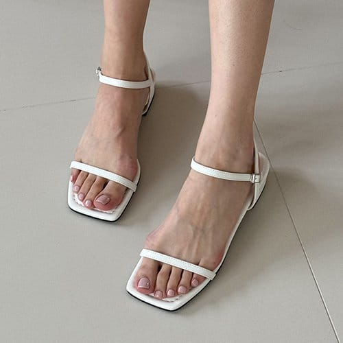 Golden Shoe - Korean Women Fashion - #momslook - 1483 Slipper & Sandals - 9