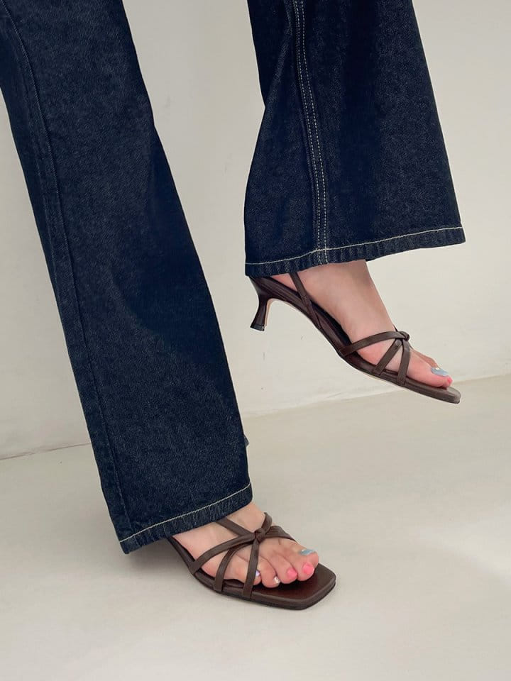 Golden Shoe - Korean Women Fashion - #momslook -  1826 Slipper & Sandals - 10