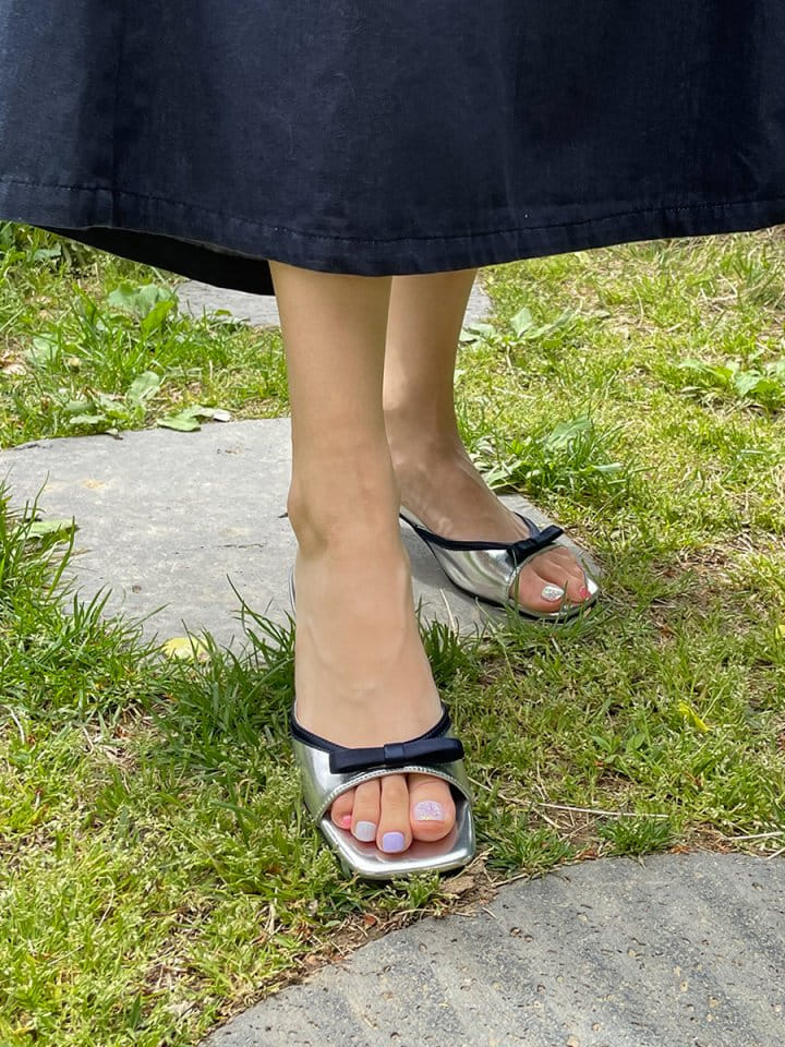 Golden Shoe - Korean Women Fashion - #momslook - 1825 Slipper & Sandals - 6