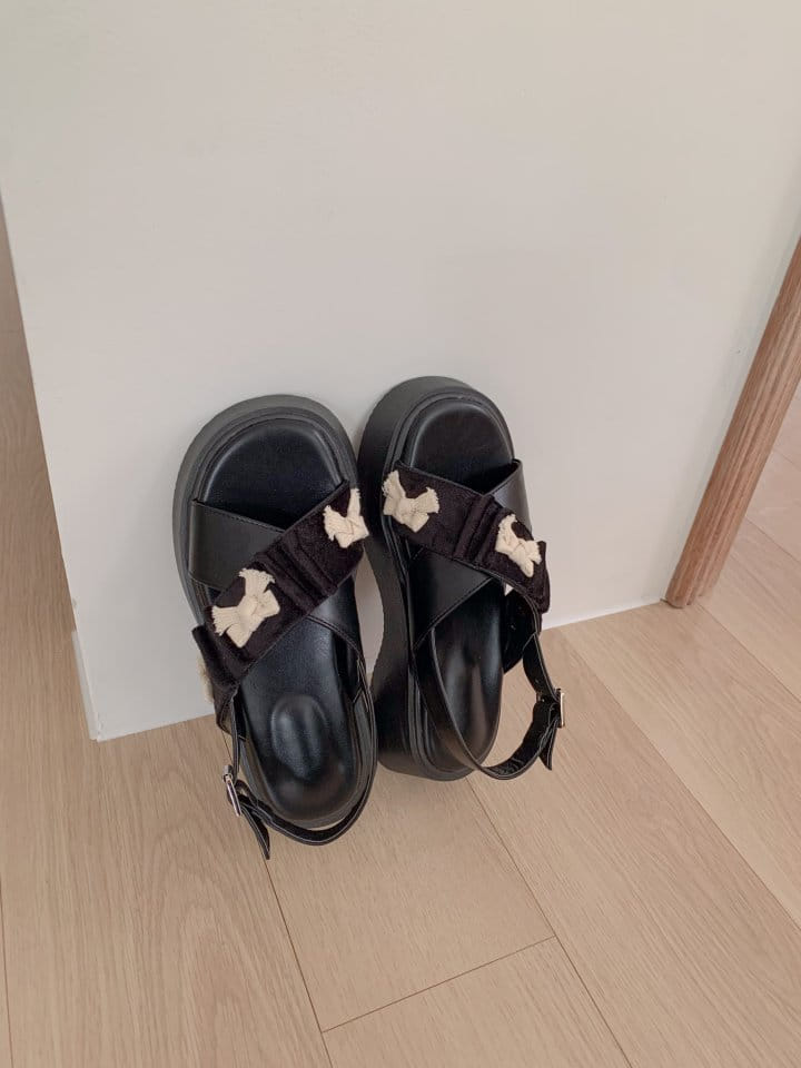 Golden Shoe - Korean Women Fashion - #womensfashion - 001 Slipper & Sandals - 4