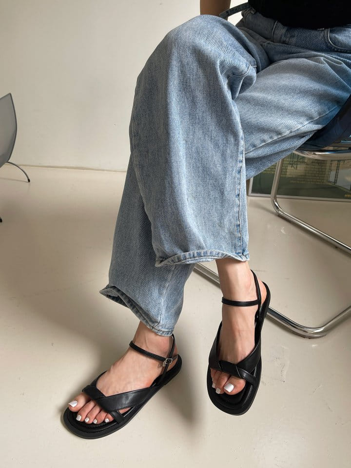 Golden Shoe - Korean Women Fashion - #momslook -  7222 Slipper & Sandals - 9
