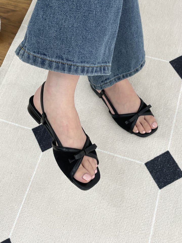 Golden Shoe - Korean Women Fashion - #momslook - 2176 Slipper & Sandals - 11