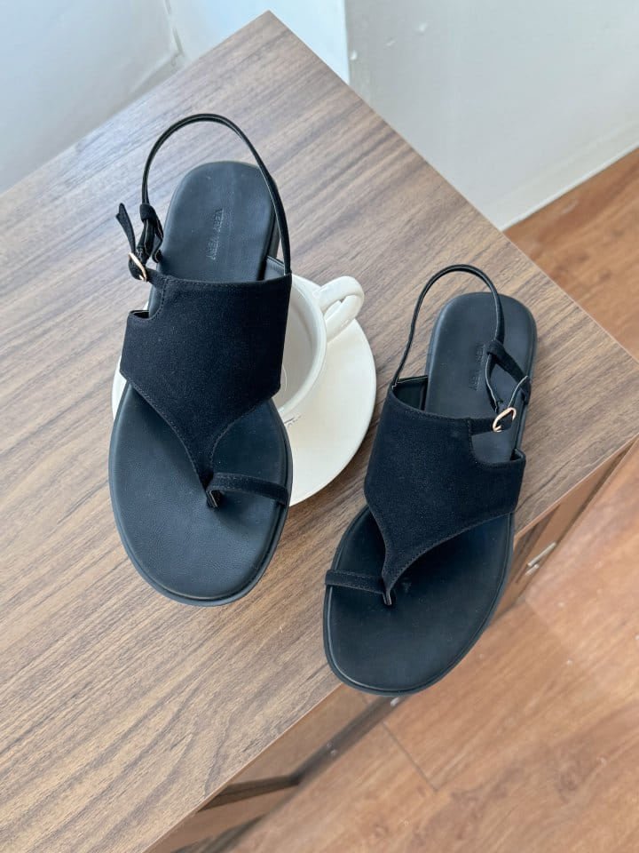Golden Shoe - Korean Women Fashion - #momslook -  3517 Slipper & Sandals - 2