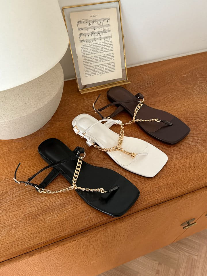 Golden Shoe - Korean Women Fashion - #momslook -  0299 Slipper & Sandals