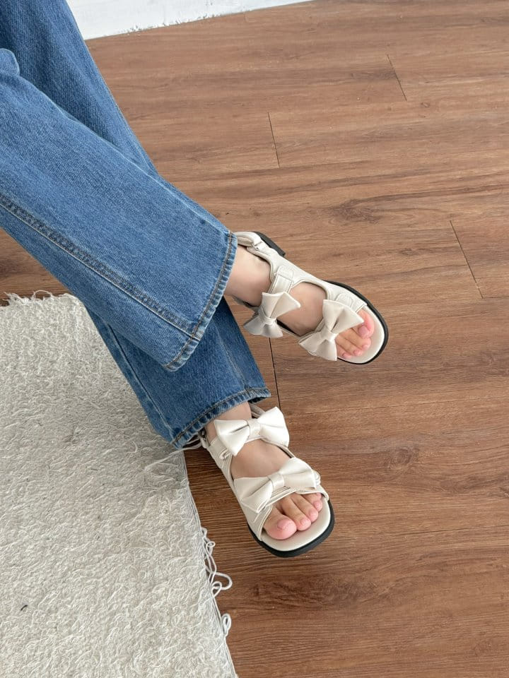 Golden Shoe - Korean Women Fashion - #momslook - 8317 Slipper & Sandals - 7