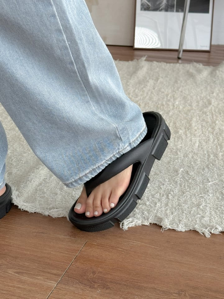 Golden Shoe - Korean Women Fashion - #momslook - 8009 Slipper & Sandals - 10