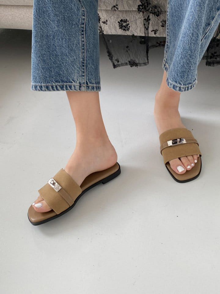 Golden Shoe - Korean Women Fashion - #momslook - 332 Slipper & Sandals - 10