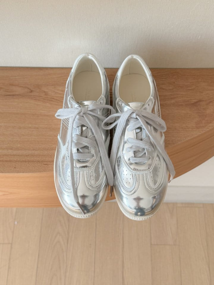 Golden Shoe - Korean Women Fashion - #momslook - 3337 Sneakers - 10
