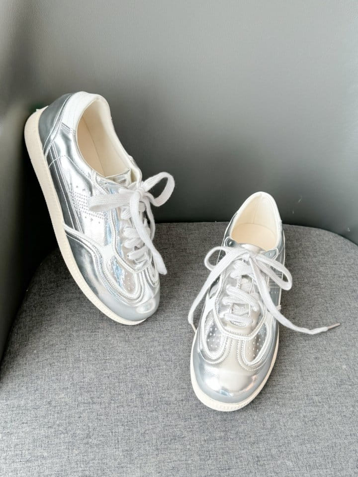 Golden Shoe - Korean Women Fashion - #momslook - 3337 Sneakers - 6
