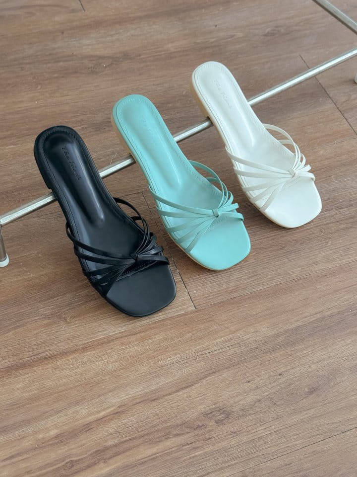 Golden Shoe - Korean Women Fashion - #restrostyle - 1715 Slipper & Sandals - 3