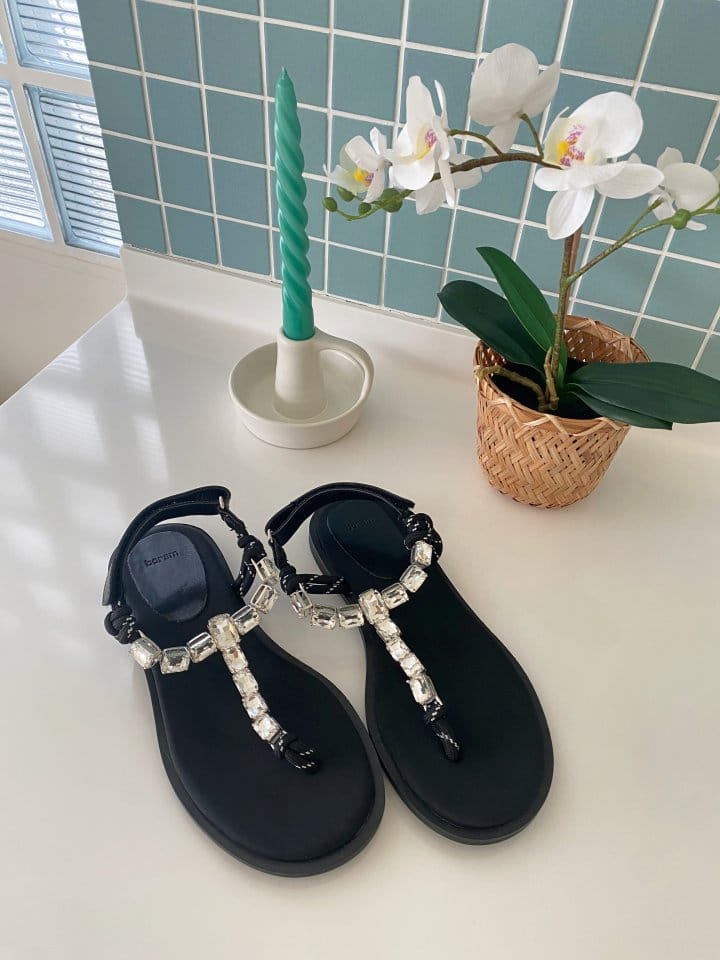 Golden Shoe - Korean Women Fashion - #romanticstyle - 2089 Slipper & Sandals - 7
