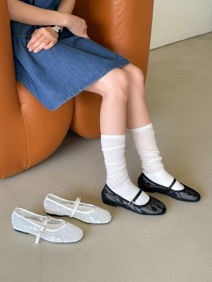Golden Shoe - Korean Women Fashion - #romanticstyle - 8318 Flats & Ballerinas - 6