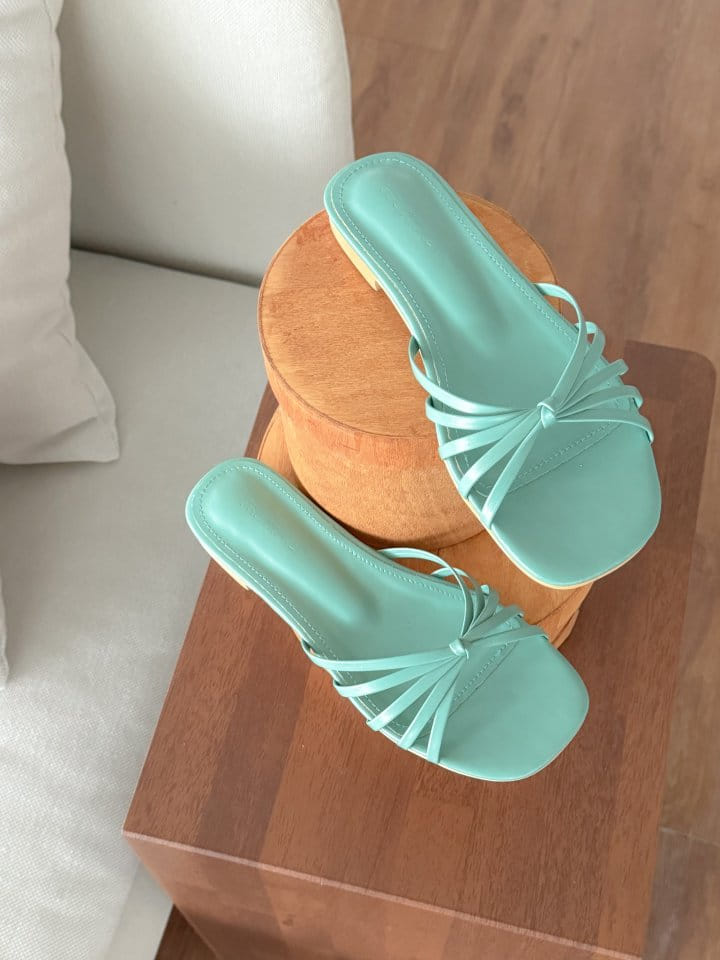 Golden Shoe - Korean Women Fashion - #thatsdarling - 1715 Slipper & Sandals - 6