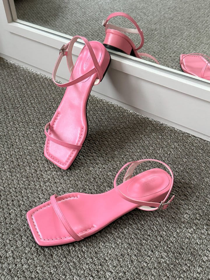 Golden Shoe - Korean Women Fashion - #thatsdarling - 1483 Slipper & Sandals - 5