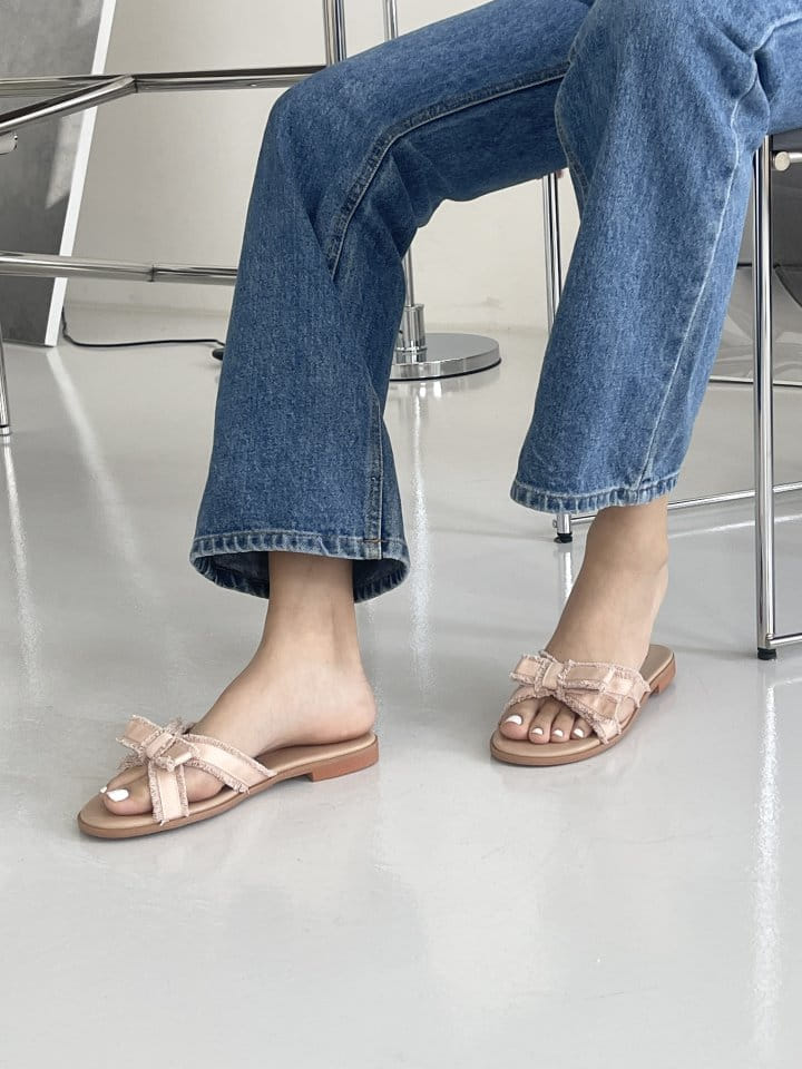 Golden Shoe - Korean Women Fashion - #thatsdarling - 1215 Slipper & Sandals - 10