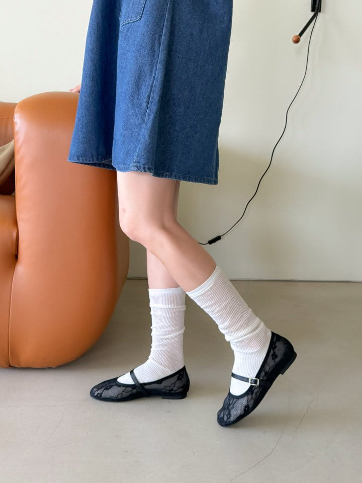 Golden Shoe - Korean Women Fashion - #thelittlethings - 8318 Flats & Ballerinas - 9