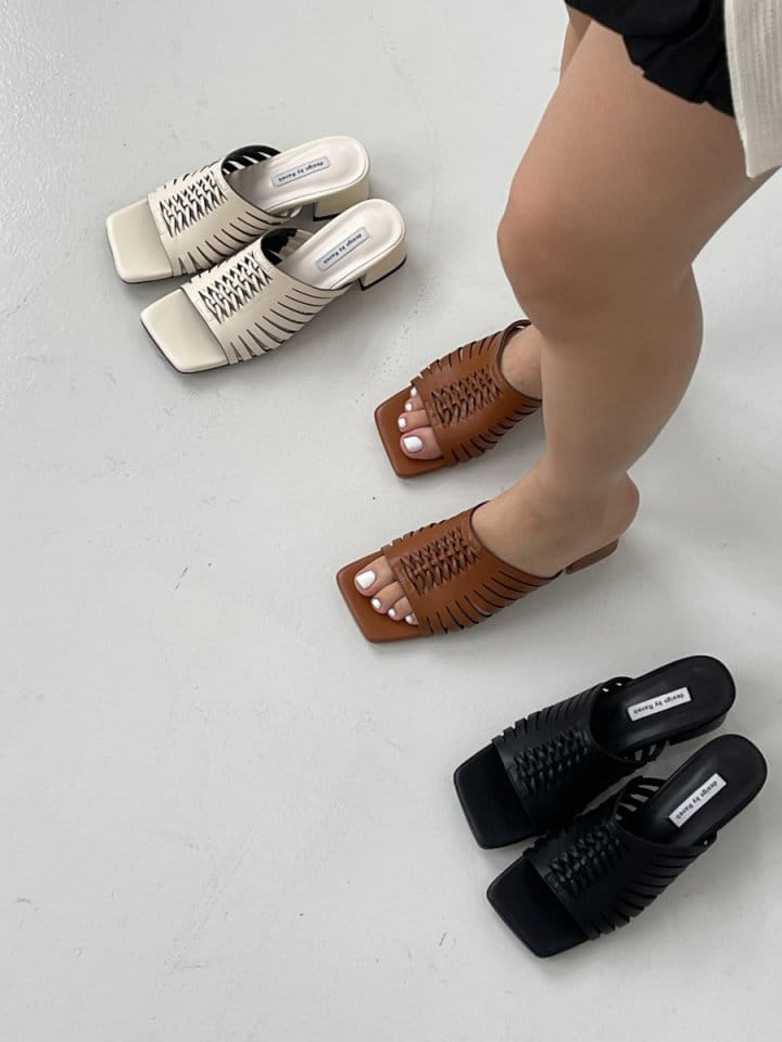 Golden Shoe - Korean Women Fashion - #thelittlethings - 327 Slipper & Sandals - 3