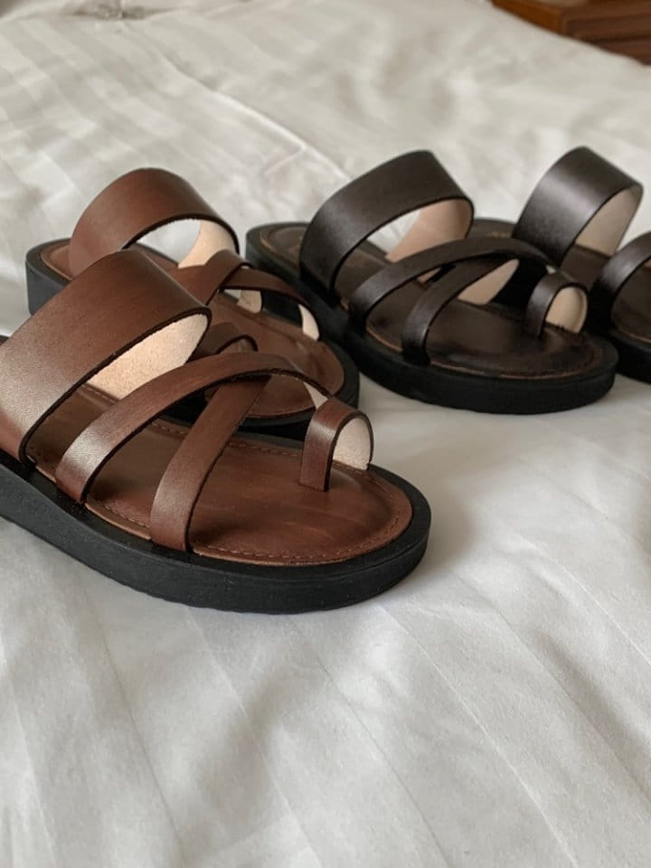 Golden Shoe - Korean Women Fashion - #thatsdarling -  153-2 Slipper & Sandals - 4