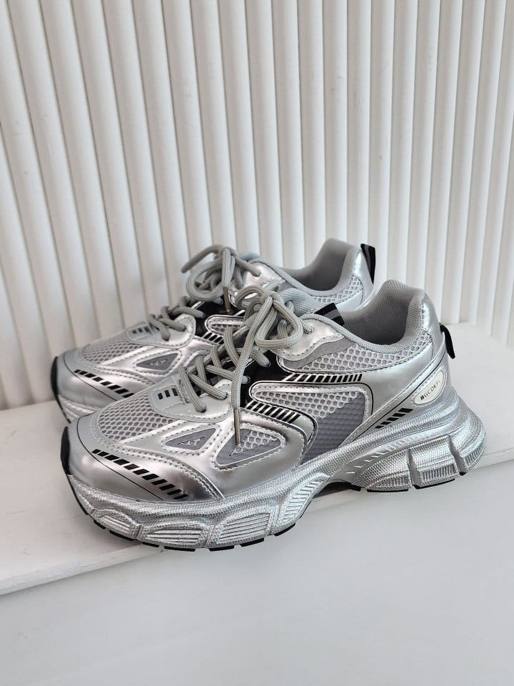 Golden Shoe - Korean Women Fashion - #thelittlethings -  7701 Sneakers - 10