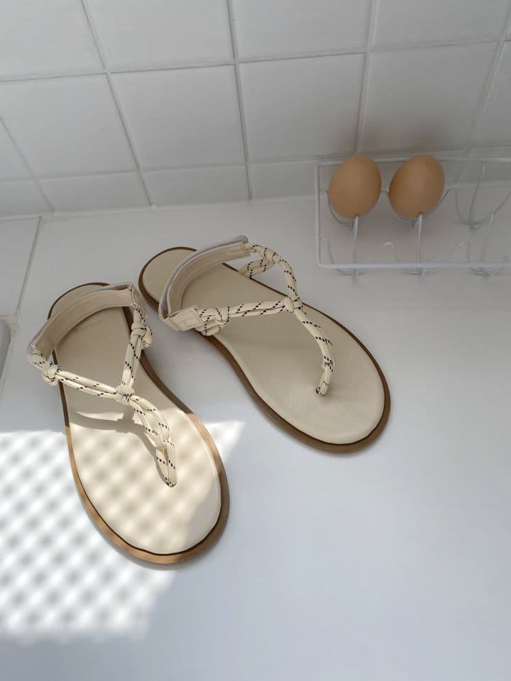 Golden Shoe - Korean Women Fashion - #vintageinspired - 816 Slipper & Sandals - 8