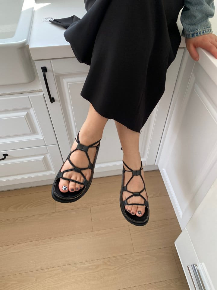 Golden Shoe - Korean Women Fashion - #womensfashion - 2084 Slipper & Sandals - 9