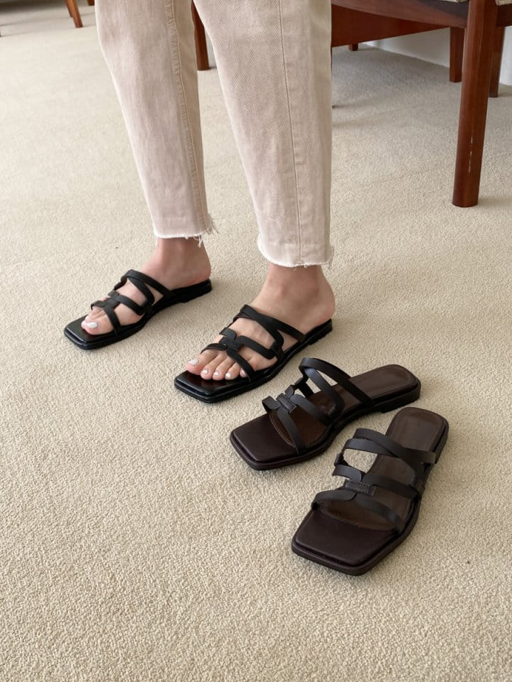Golden Shoe - Korean Women Fashion - #womensfashion - 339 Slipper & Sandals - 2
