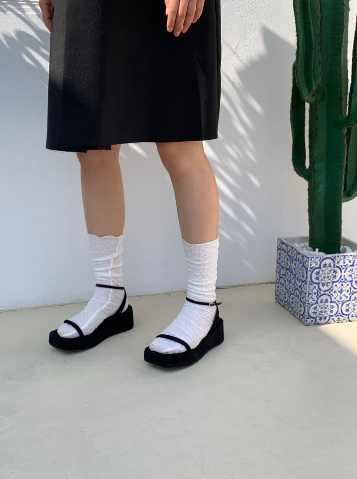 Golden Shoe - Korean Women Fashion - #womensfashion -  2042 Slipper & Sandals - 9