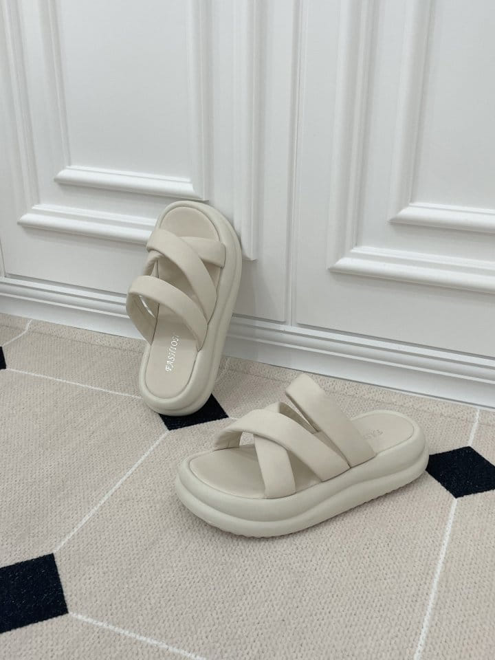 Golden Shoe - Korean Women Fashion - #womensfashion -  3034Slipper & Sandals - 5