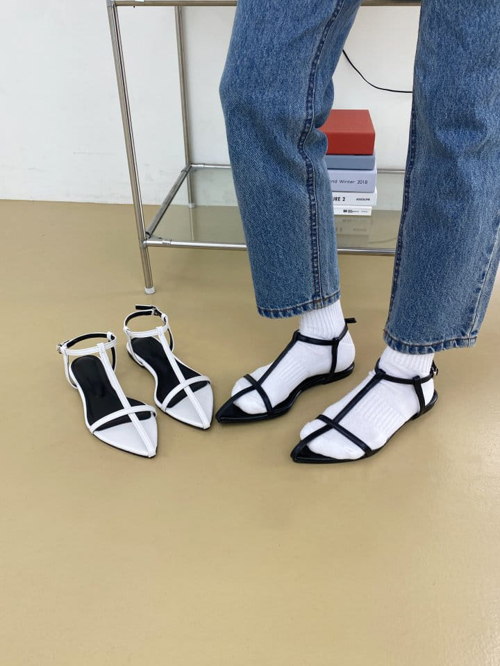 Golden Shoe - Korean Women Fashion - #momslook -  163 Slipper & Sandals - 4