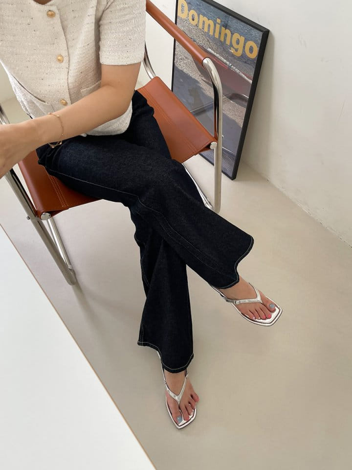 Golden Shoe - Korean Women Fashion - #womensfashion - 1827 Slipper & Sandals - 7