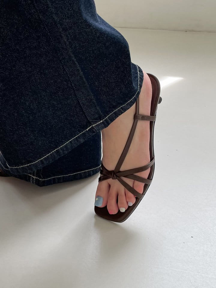 Golden Shoe - Korean Women Fashion - #womensfashion -  1826 Slipper & Sandals - 9
