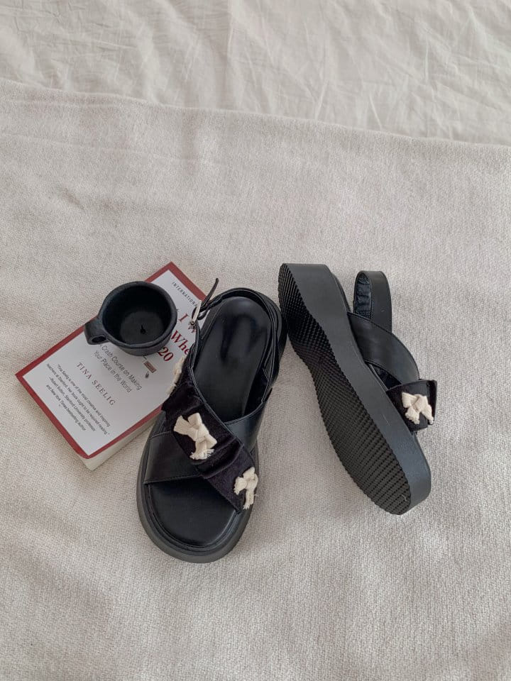 Golden Shoe - Korean Women Fashion - #womensfashion - 001 Slipper & Sandals - 7
