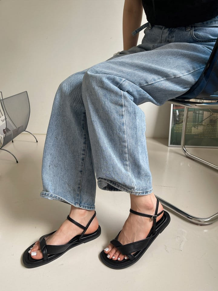 Golden Shoe - Korean Women Fashion - #womensfashion -  7222 Slipper & Sandals - 8