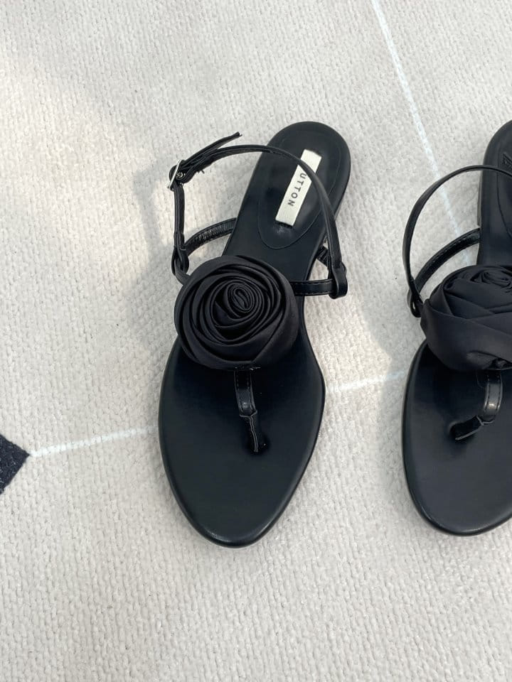 Golden Shoe - Korean Women Fashion - #momslook - 2173 Slipper & Sandals - 4