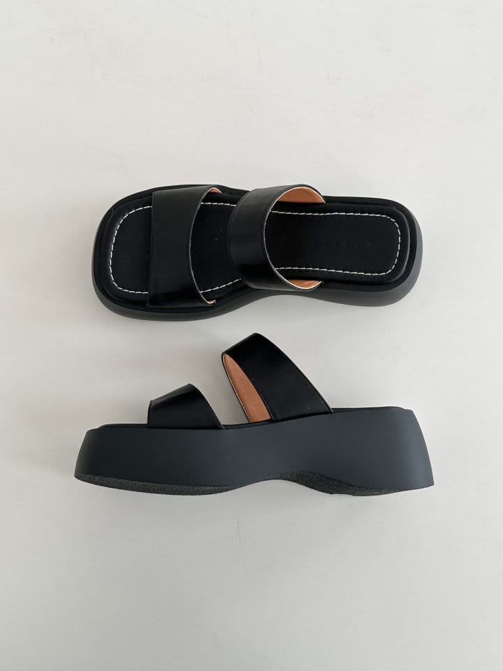 Golden Shoe - Korean Women Fashion - #momslook - 2147 Slipper & Sandals - 4