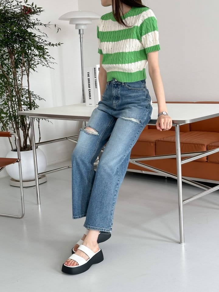 Golden Shoe - Korean Women Fashion - #womensfashion - 2147 Slipper & Sandals - 8