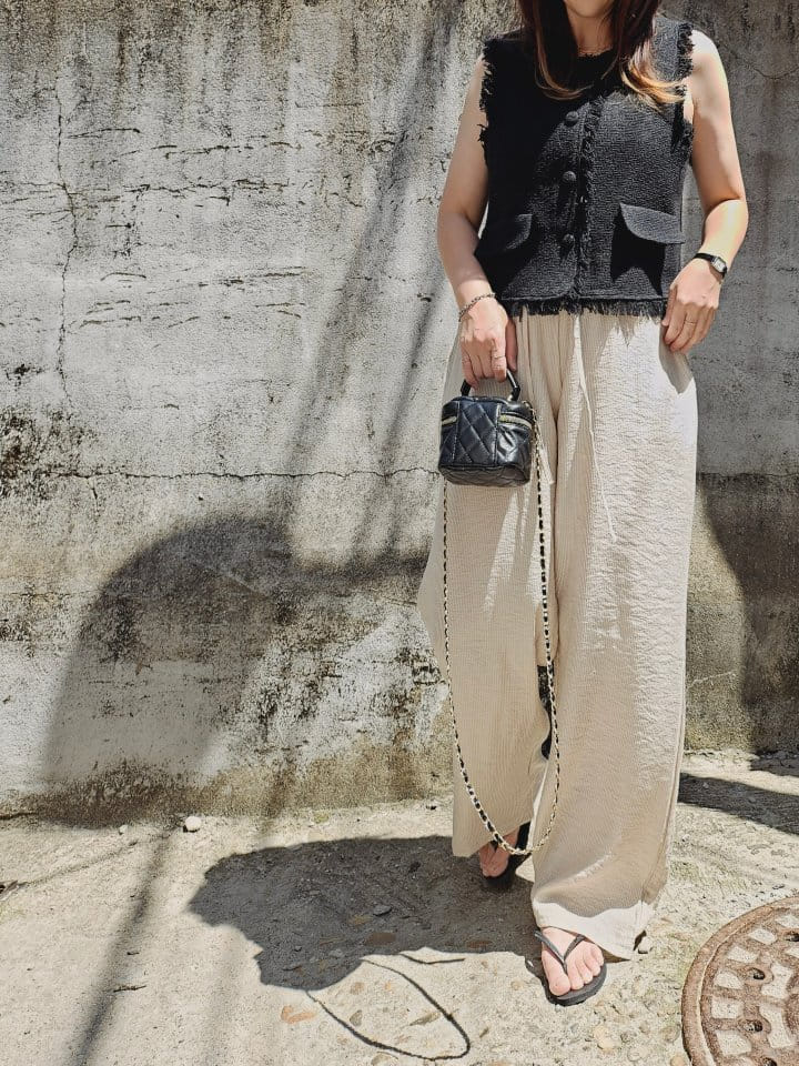 Gram - Korean Women Fashion - #pursuepretty - Basic Vest - 6