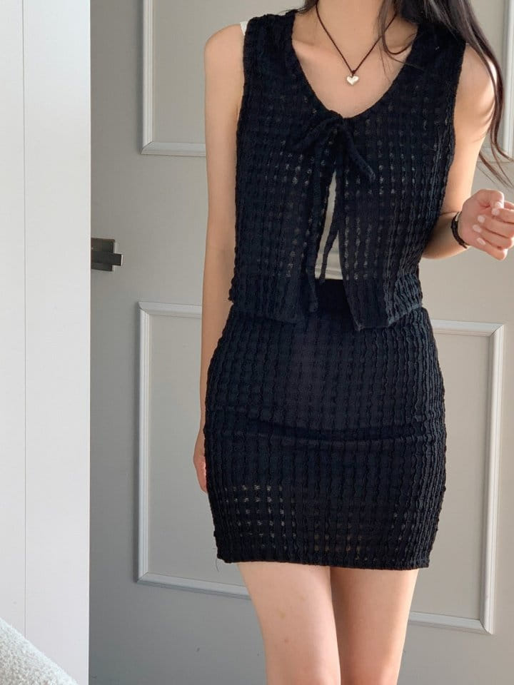 Gram - Korean Women Fashion - #shopsmall - Modic Ray Top Bottom Set - 7