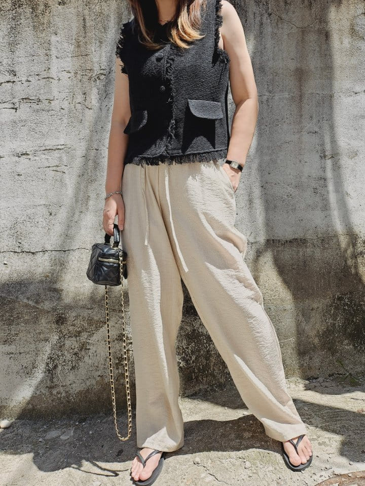 Gram - Korean Women Fashion - #thatsdarling - Basic Vest - 10