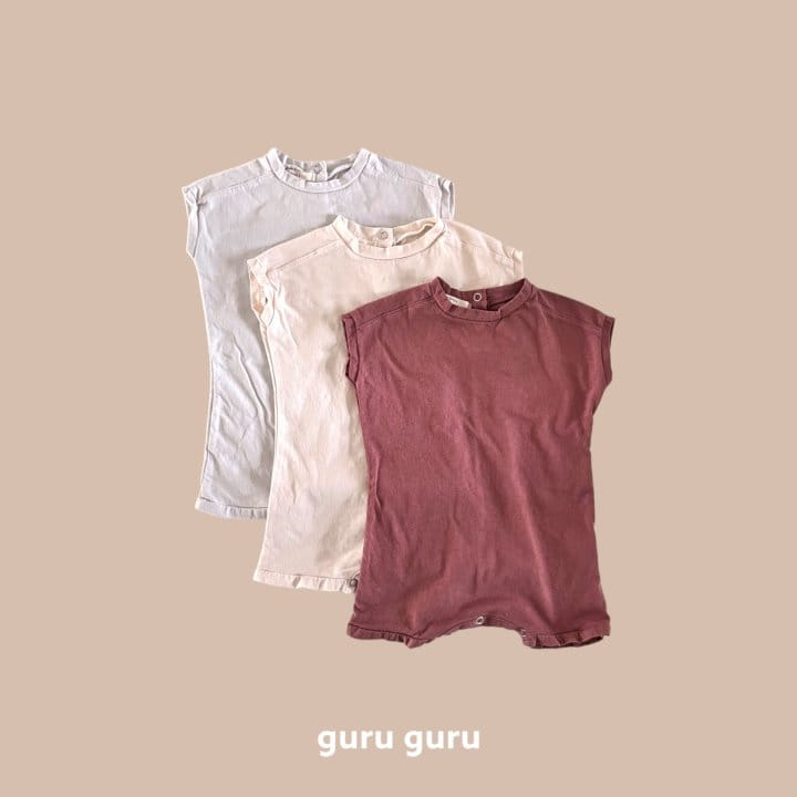 Guru Guru - Korean Baby Fashion - #babyboutique - Caramel Body Suit