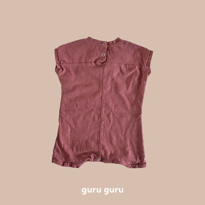 Guru Guru - Korean Baby Fashion - #babyboutique - Caramel Body Suit - 2