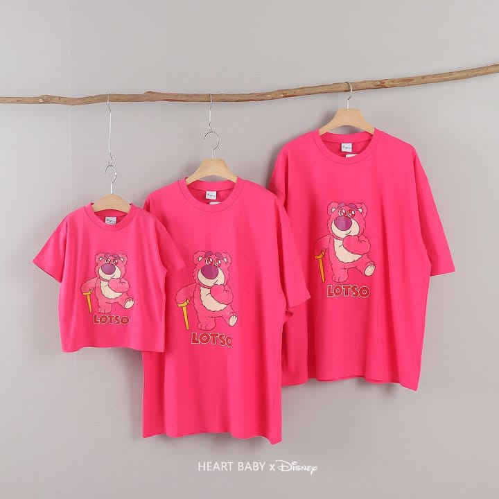 Heart Baby - Korean Children Fashion - #childofig - Adult L Bear Short Sleeve Tee - 4