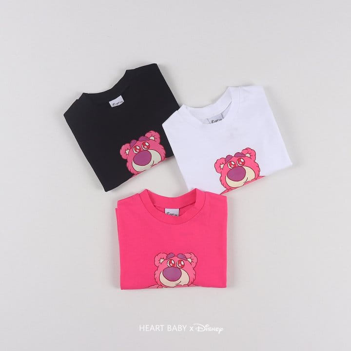 Heart Baby - Korean Children Fashion - #fashionkids - Adult L Bear Short Sleeve Tee - 7