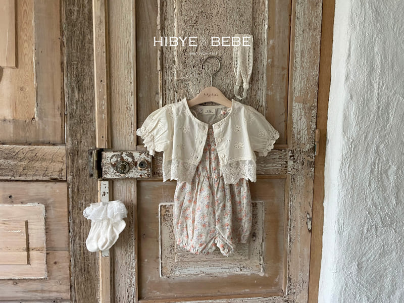 Hi Byebebe - Korean Baby Fashion - #babyfashion - Flower Embroidery Bolero - 2